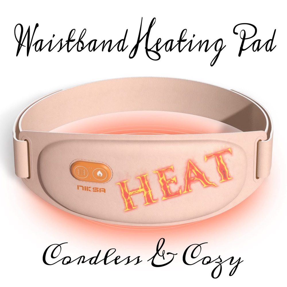 NIB Belly or Back Cordless Heating Pad